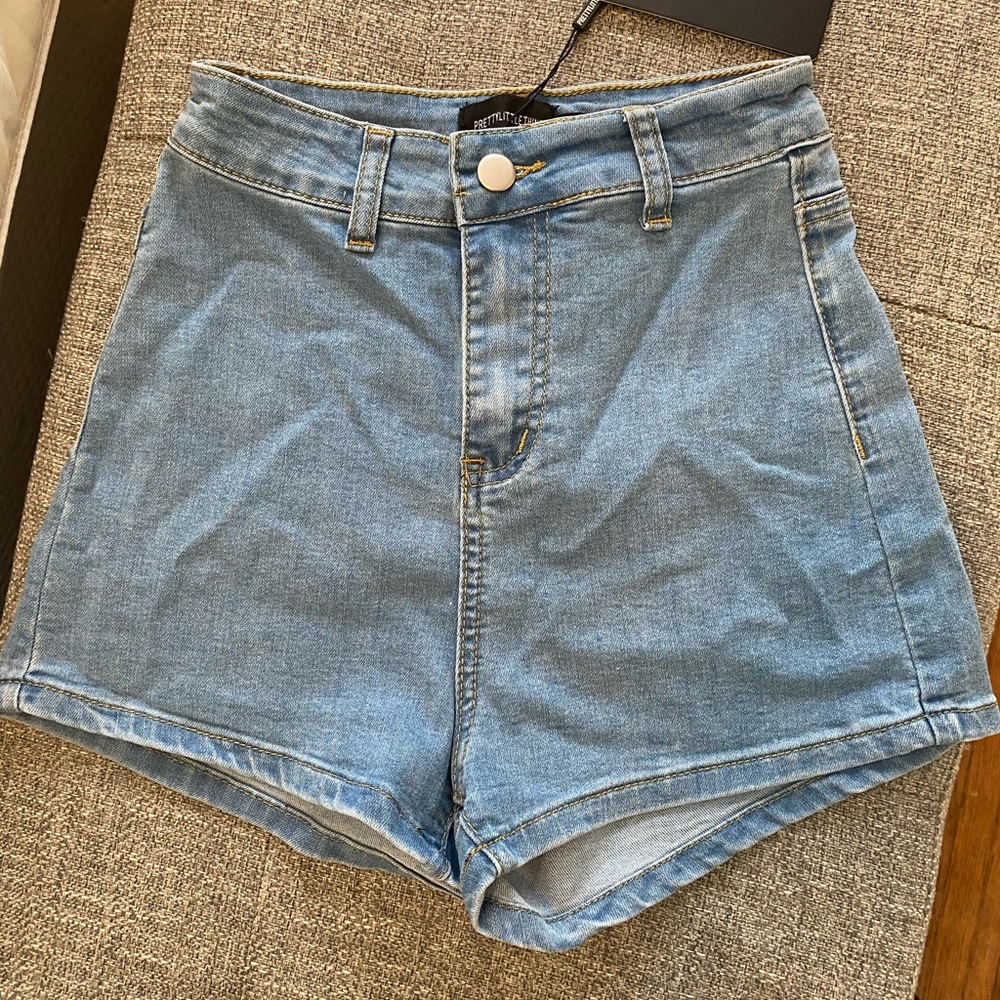Pretty little thing denim shorts NWT
